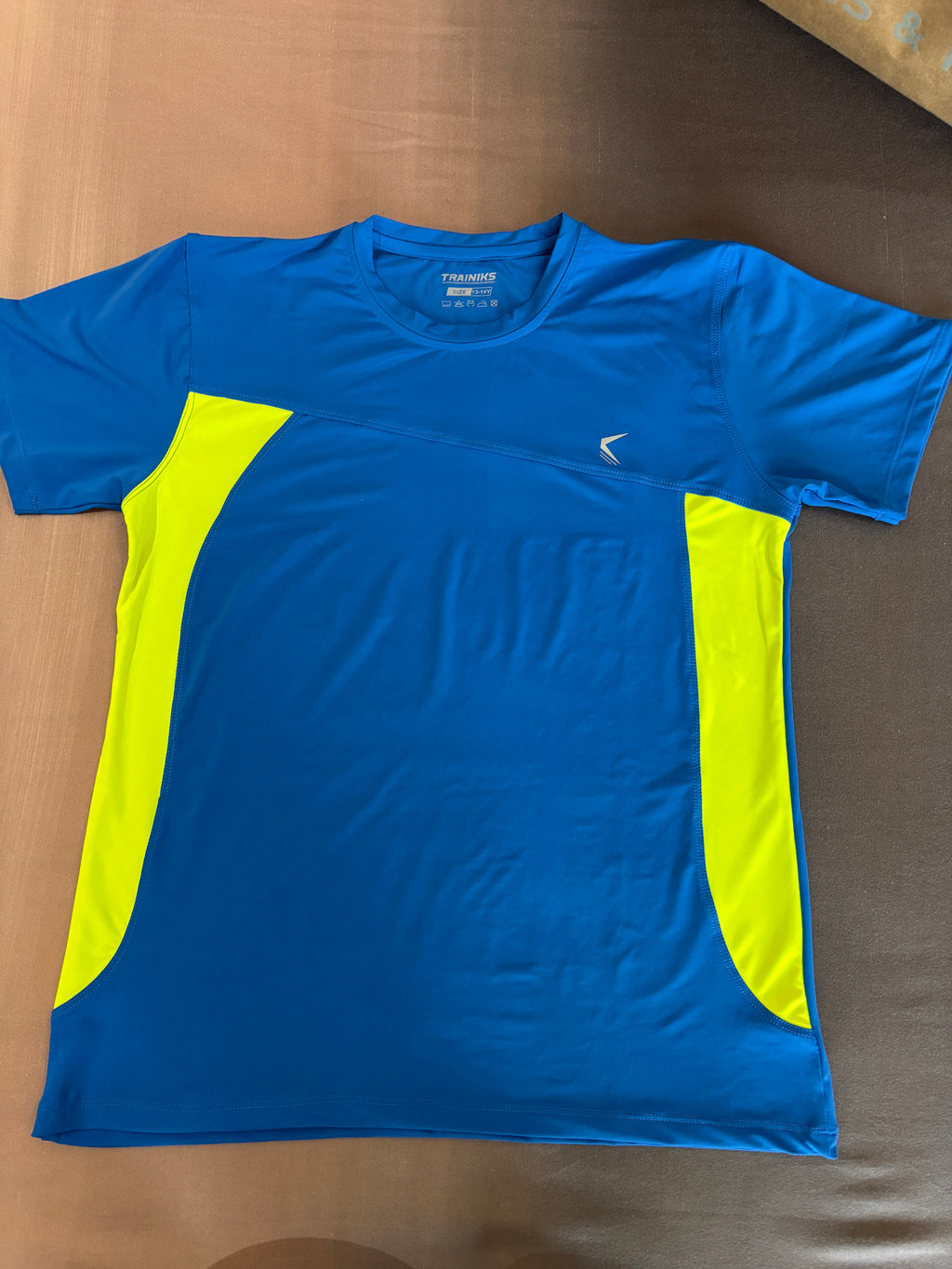 3B Electric Blue Performance Tee