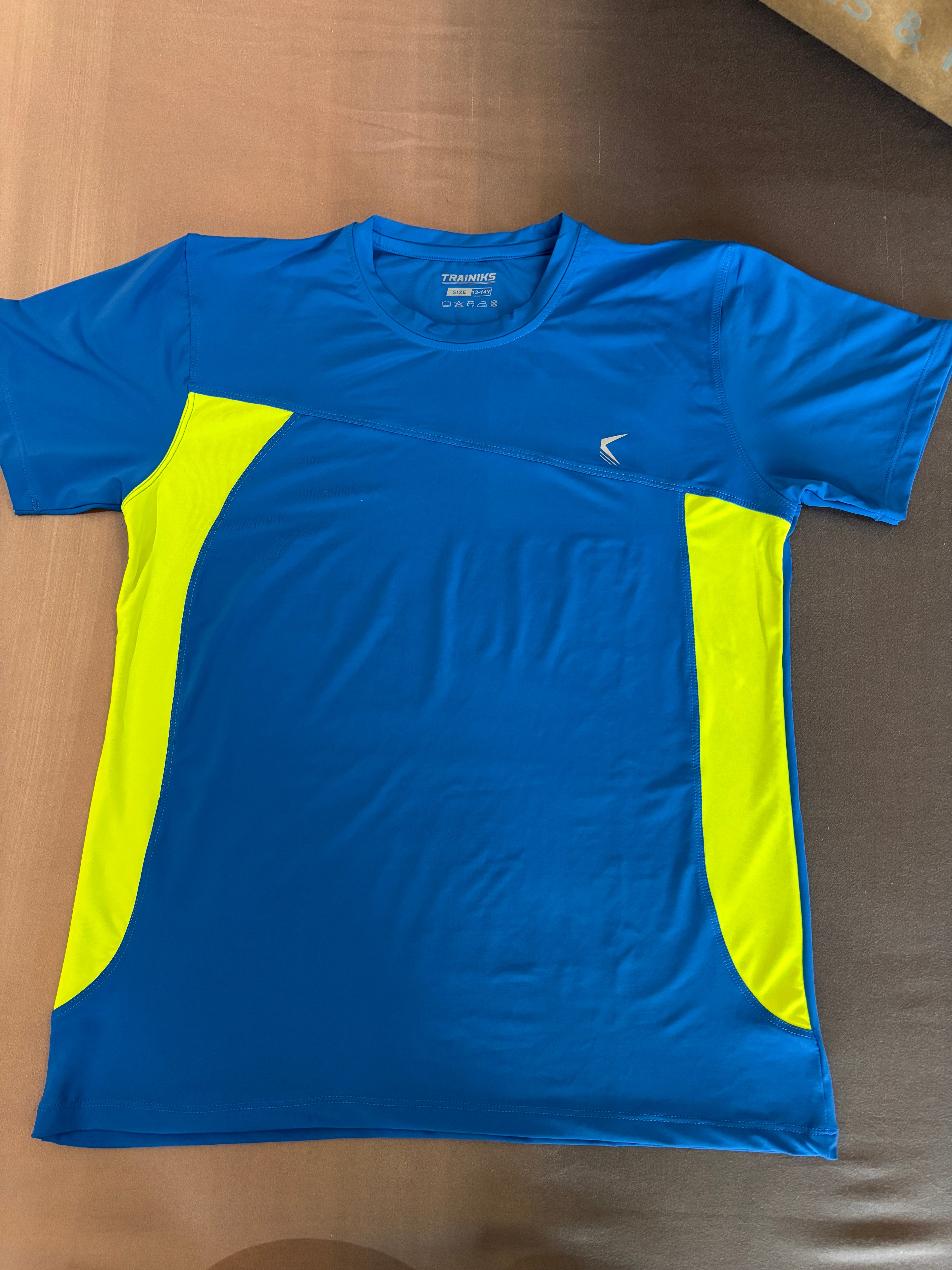 3B Electric Blue Performance Tee