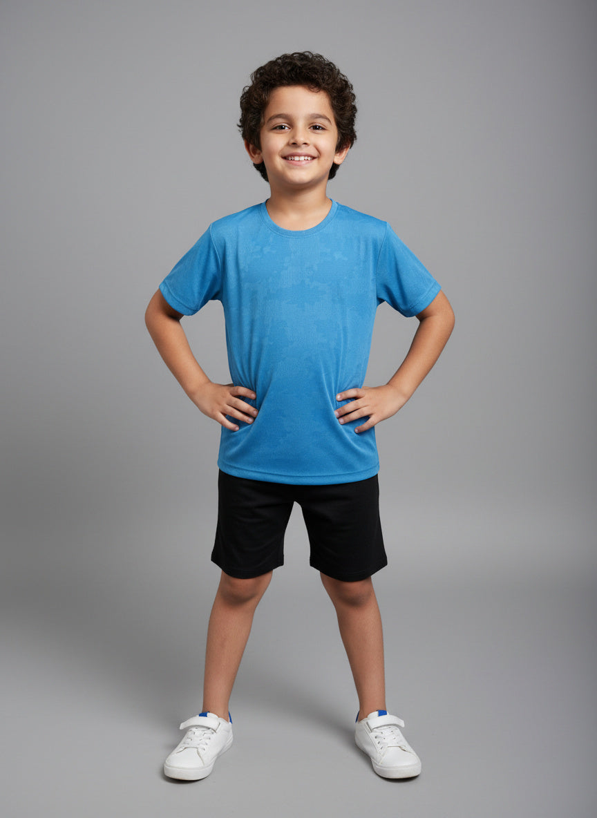 Core  Jacquard Scuba Boys Tee