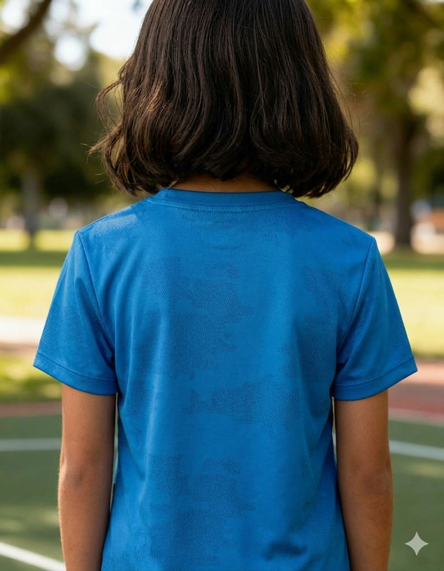 Core  Jacquard Scuba Girls Tee