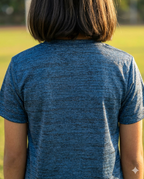 Navy Girls Tee