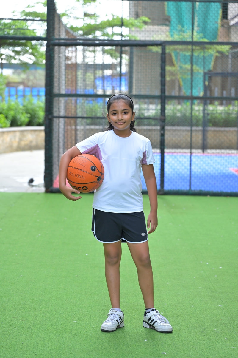 PlayPro White Girls Tee